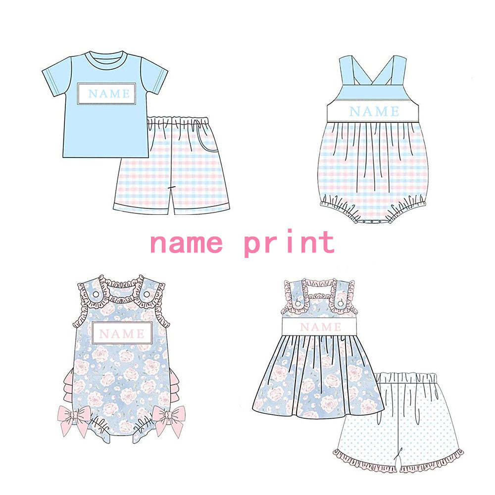 Baby Clothing Designer - カスタムデザイン子供用お揃いブティック服、カスタムネームキッズ服ブティック、ベビーロンパース、男の子女の子セット