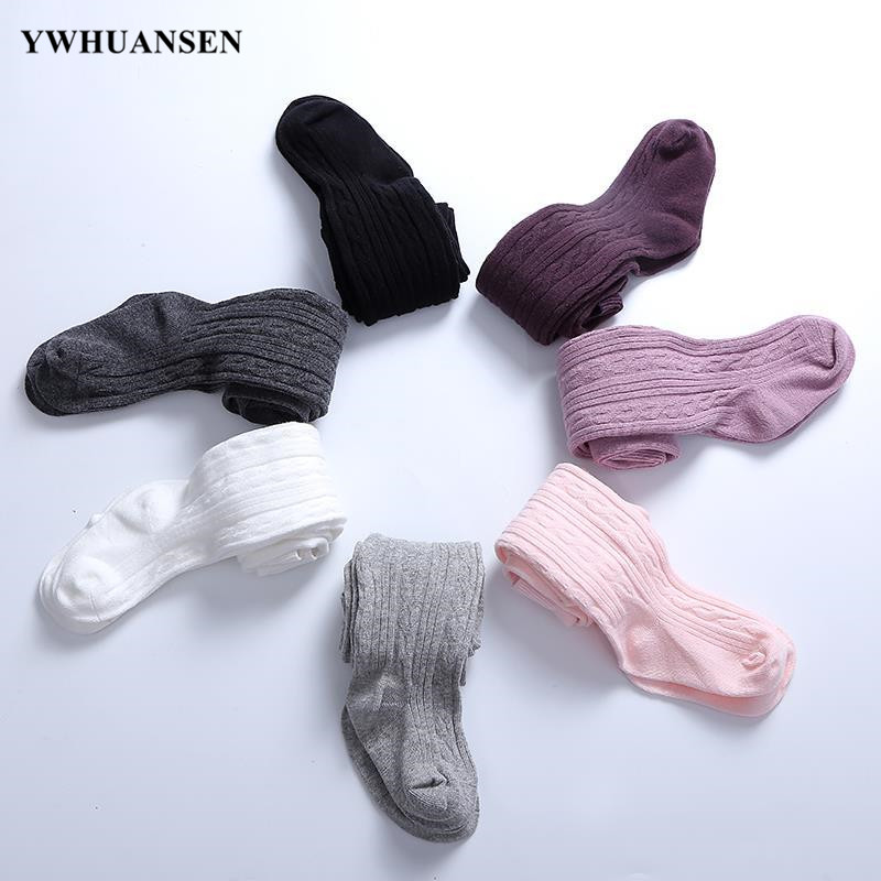 Baby Clothing Crochet - YWHUANSEN 0 に 12 歳コーマ綿子供のタイツケーブルニット女の子ストッキング高品質暖かいタイツ女の赤ちゃん服