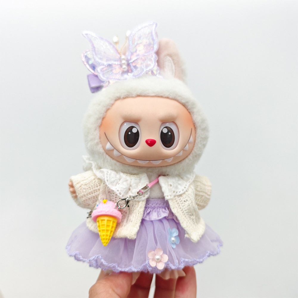 Baby Clothing Crochet - 15-17 センチメートル Labubu V1 V2 V3