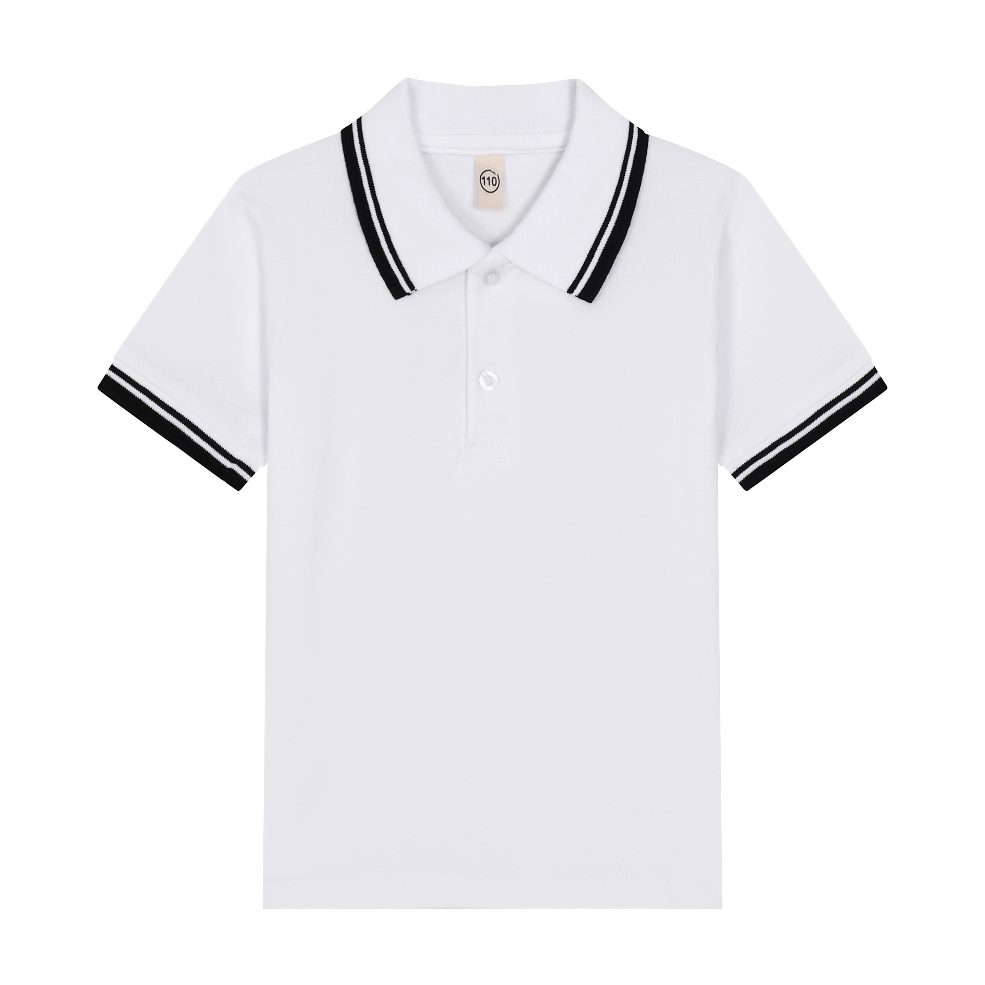 Baby Clothing For Summer - 男の子用ポロシャツ,子供服,かわいい韓国の服,ストライプ,白,青,夏のトップス