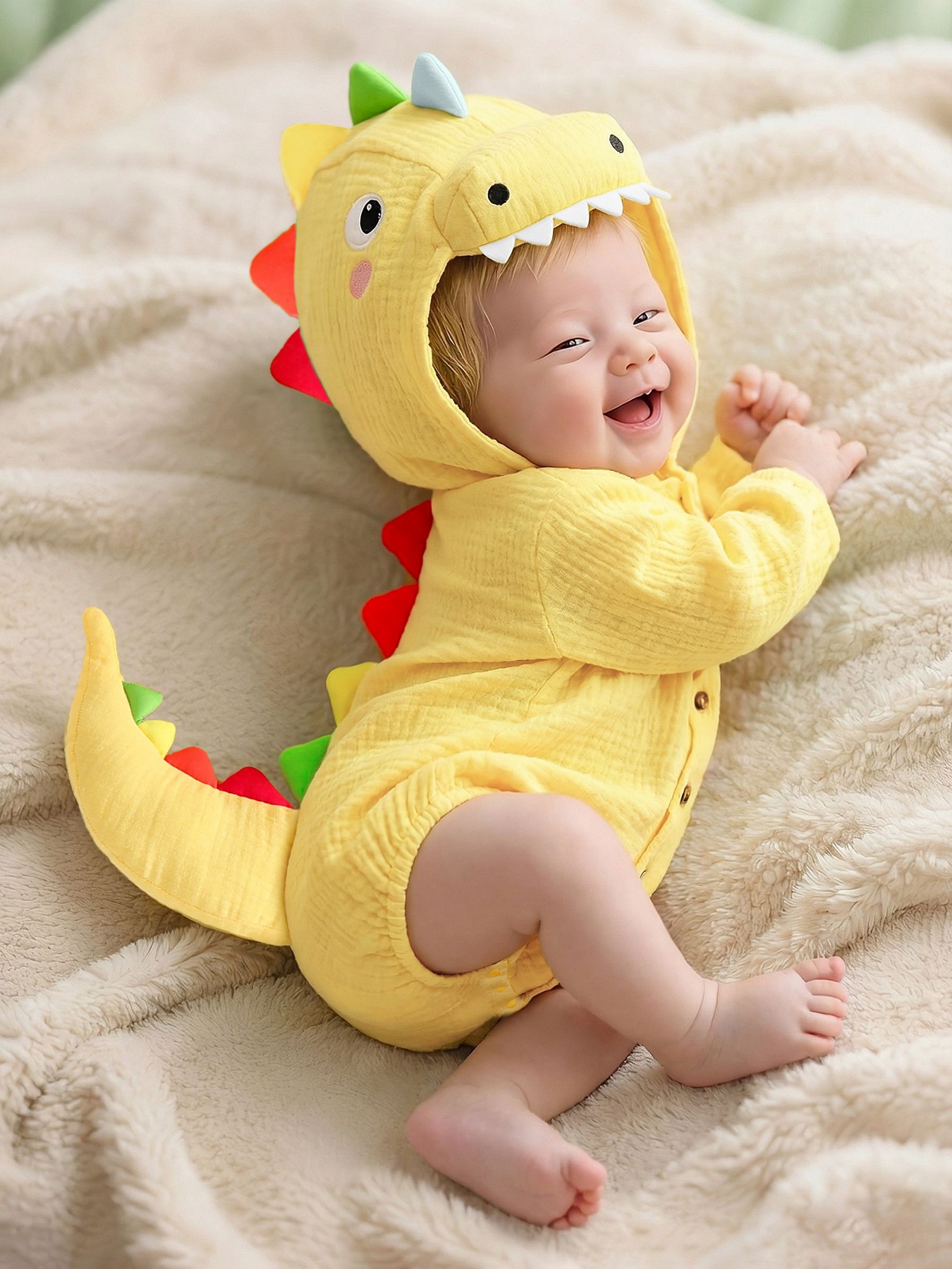外国貿易新作春夏ベビー恐竜ハロウィンベビー可愛い恐竜長袖ロン - Romper Onesie Baby のレビューと価格