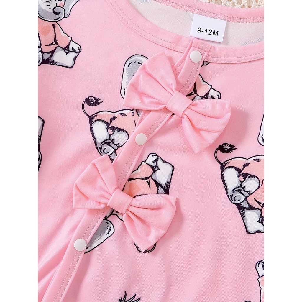 0-24 ヶ月新生児女の子 2 個服セット長袖象ロンパース  - Baby Clothing Elephant のレビューと価格