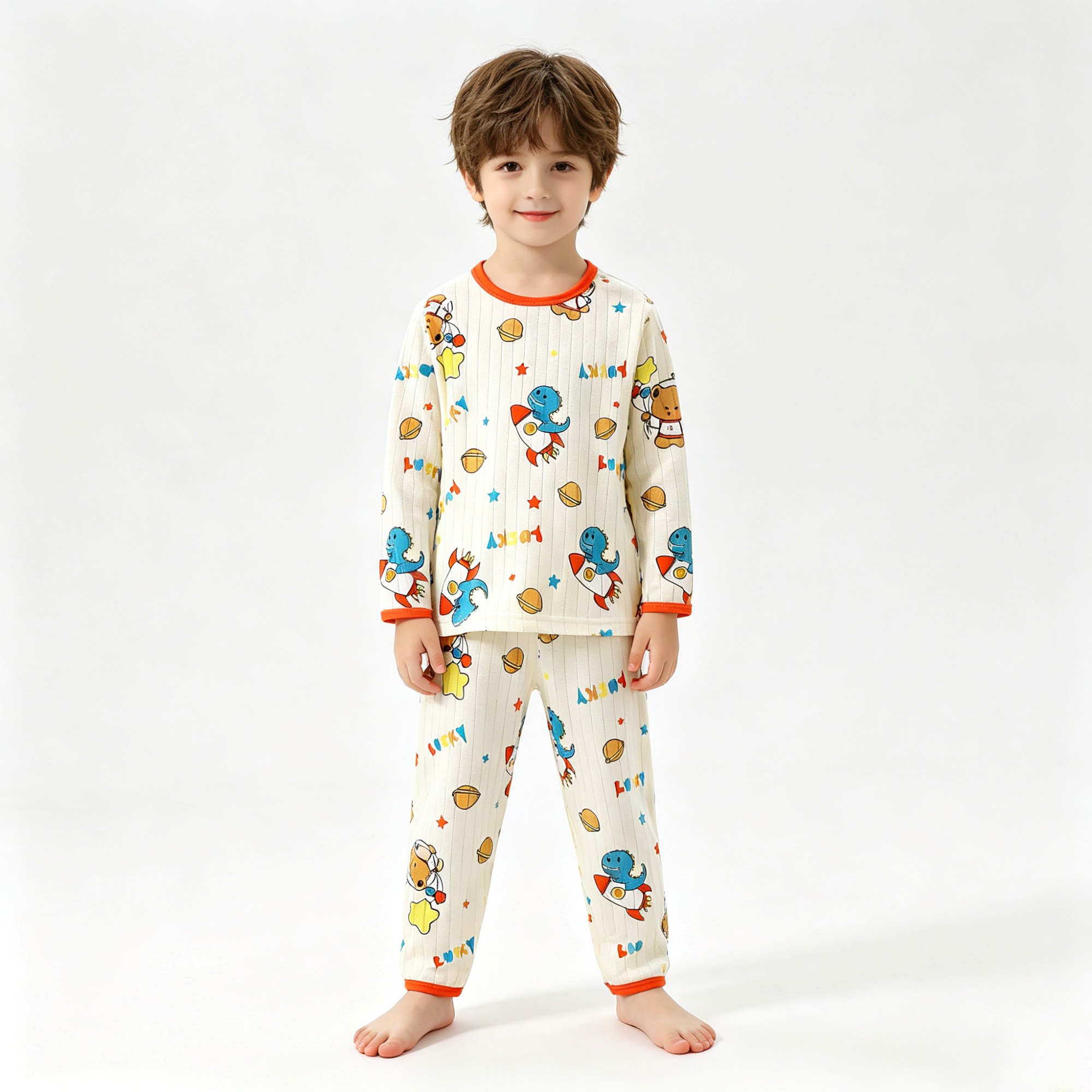 ベビーパジャマセット コットン製 子供用パジャマ 幼児用 長 - Baby Clothing Crochet のレビューと価格