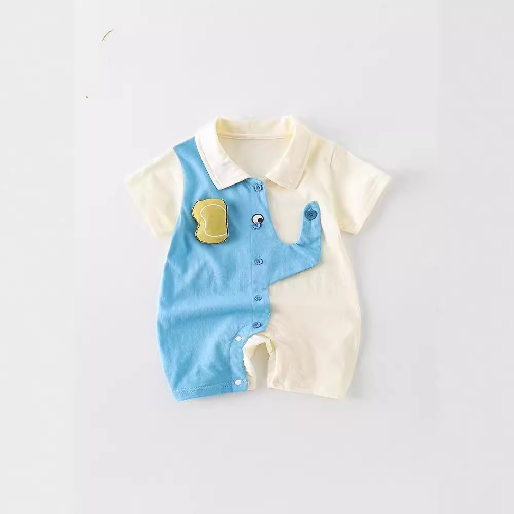 Somenie 男の子ベビーサマーロンパース薄手の服男の子ベ - Baby Clothing Elephant のレビューと価格