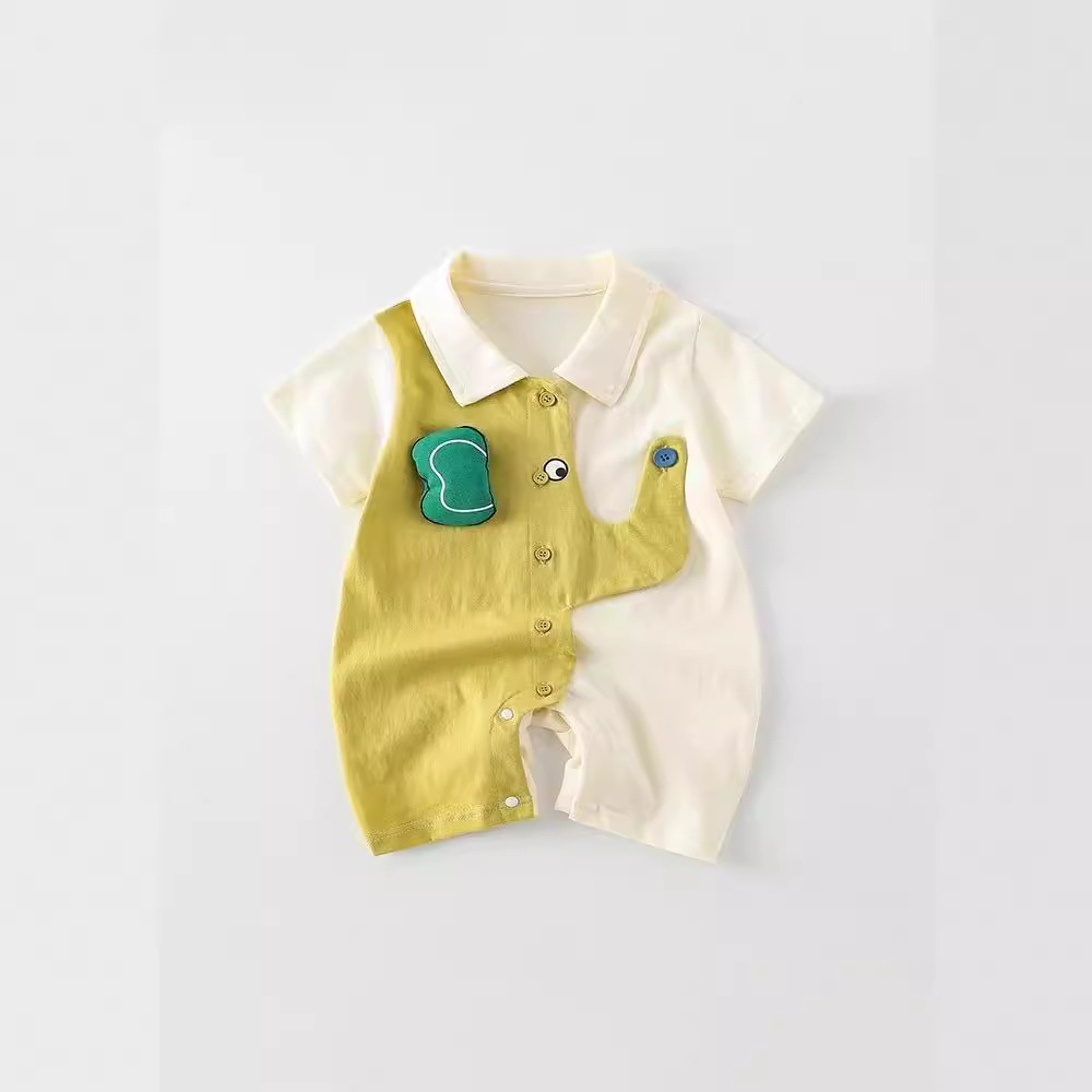 Somenie 男の子ベビーサマーロンパース薄手の服男の子ベ - Baby Clothing Elephant のレビューと価格
