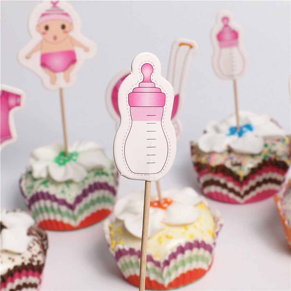 20個入り おしゃれなベビーシャワーケーキトッパー ベビーカ - Baby Clothing Designer のレビューと価格