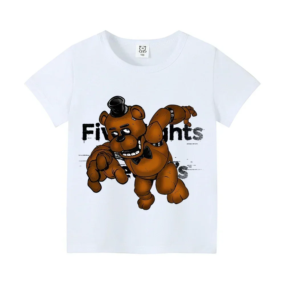 ファイブナイツアットフレディーズテーマショートシャツ服 Fn - Baby Clothing Boy のレビューと価格