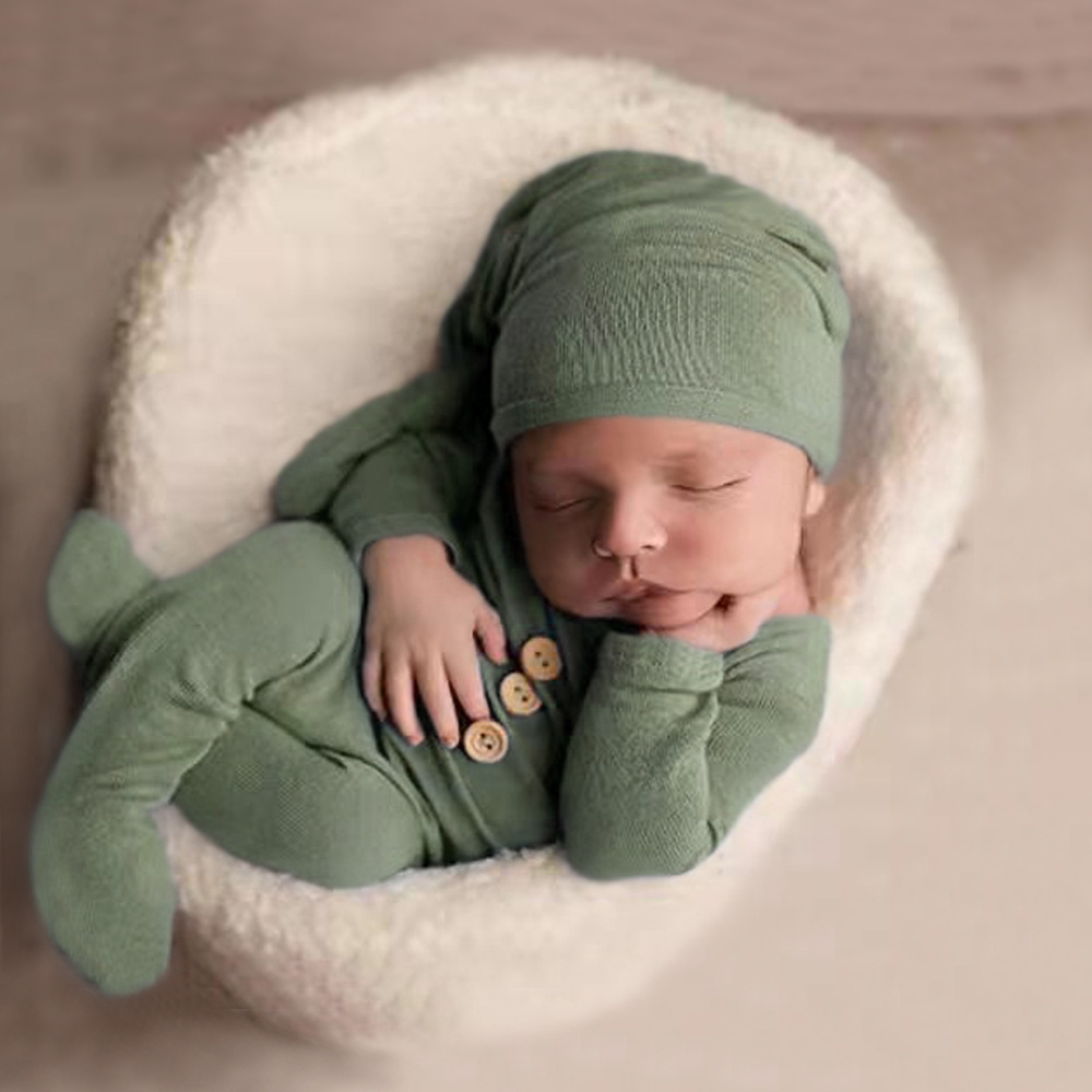 Ylsteed 冬用長袖ボタン付きフット付きジャンプスーツ  - Baby Clothing Crochet のレビューと価格