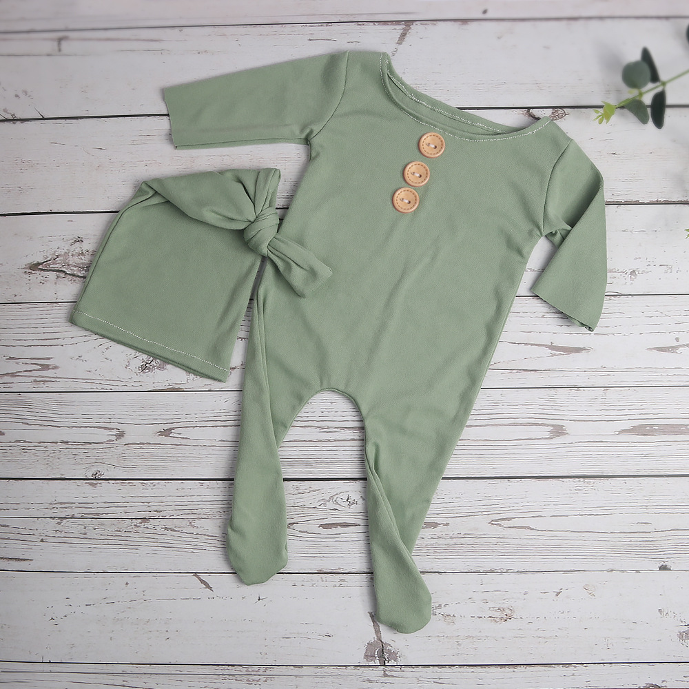Ylsteed 冬用長袖ボタン付きフット付きジャンプスーツ  - Baby Clothing Crochet のレビューと価格