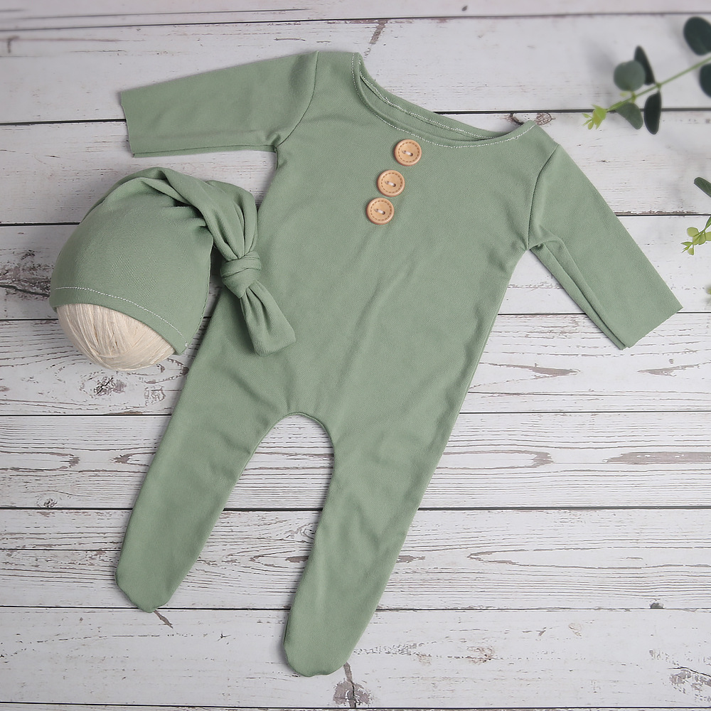 Ylsteed 冬用長袖ボタン付きフット付きジャンプスーツ  - Baby Clothing Crochet のレビューと価格