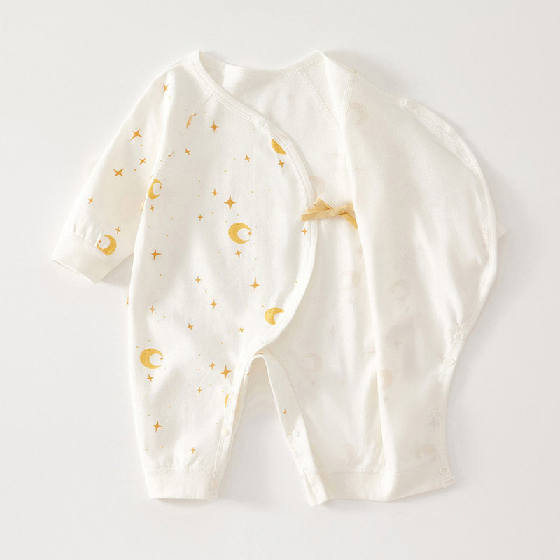 プリントベビーロンパース幼児長袖ボディスーツ服ソフト純綿新生 - Baby Clothing Brands のレビューと価格
