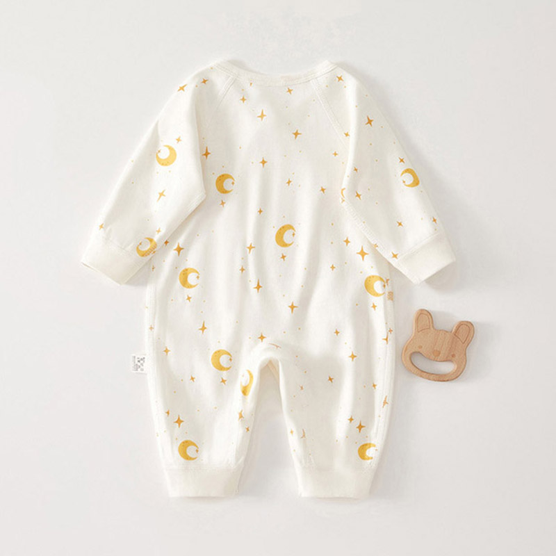 プリントベビーロンパース幼児長袖ボディスーツ服ソフト純綿新生 - Baby Clothing Brands のレビューと価格
