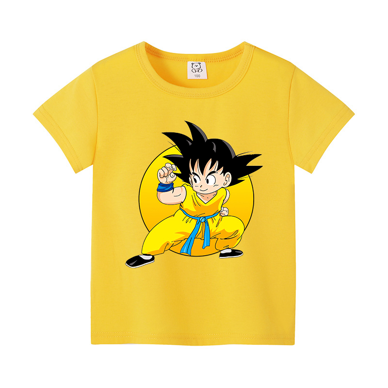 ドラゴンボール悟空 Tシャツ子供服漫画アニメ少年半袖夏カジュ - Baby Clothing Boy のレビューと価格