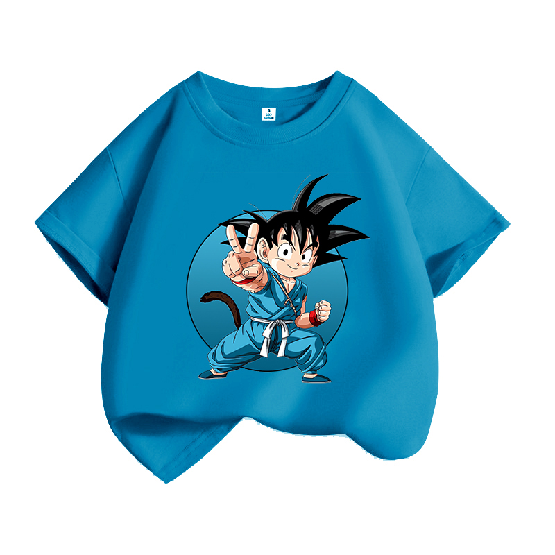 ドラゴンボール悟空 Tシャツ子供服漫画アニメ少年半袖夏カジュ - Baby Clothing Boy のレビューと価格
