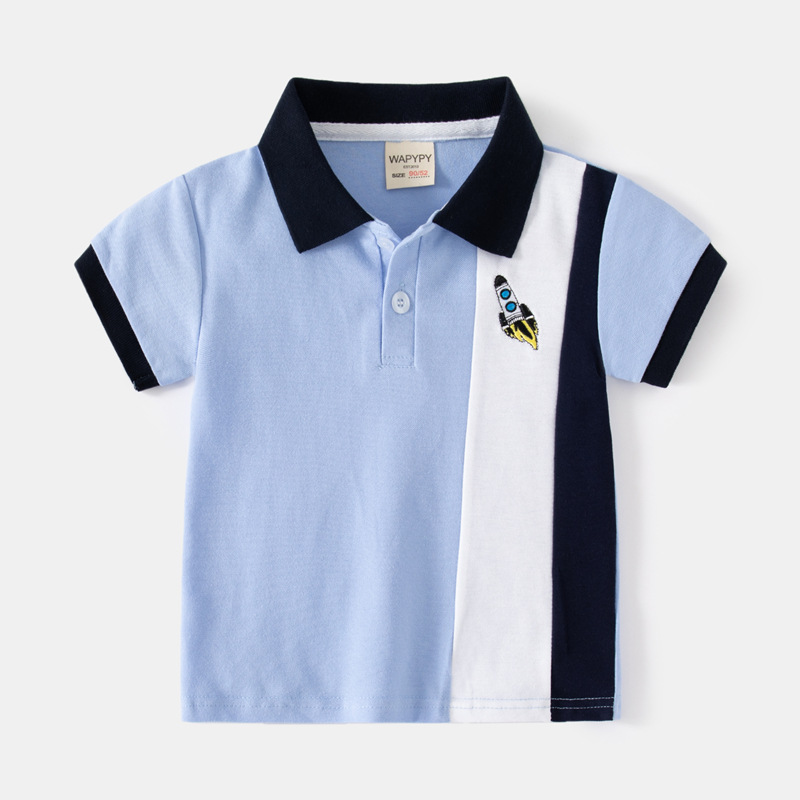男の子用の幼児用ポロシャツ,子供服,女の子と男の子用の服,キ - Baby Clothing For Summer のレビューと価格