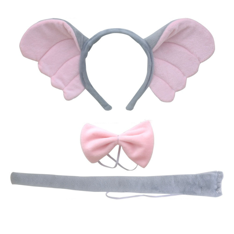 象の女の子のコスチューム子供幼児グレーピンクチュチュドレス女 - Baby Clothing Elephant のレビューと価格