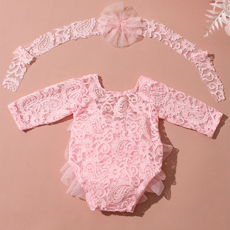 2 ピース/セットベビーチュチュドレス新生児写真撮影衣装愛ら - Romper Onesie Baby のレビューと価格