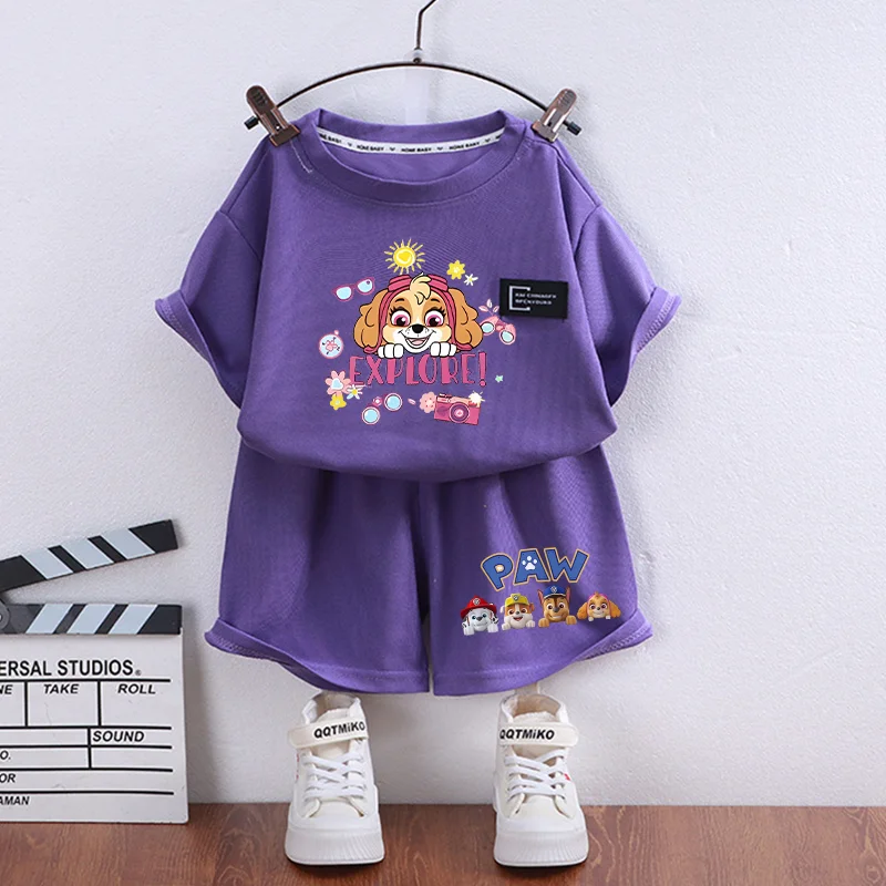 2ピース パウ・パトロール Tシャツ チェイス スカイ 子供 - Baby Clothing Boy のレビューと価格