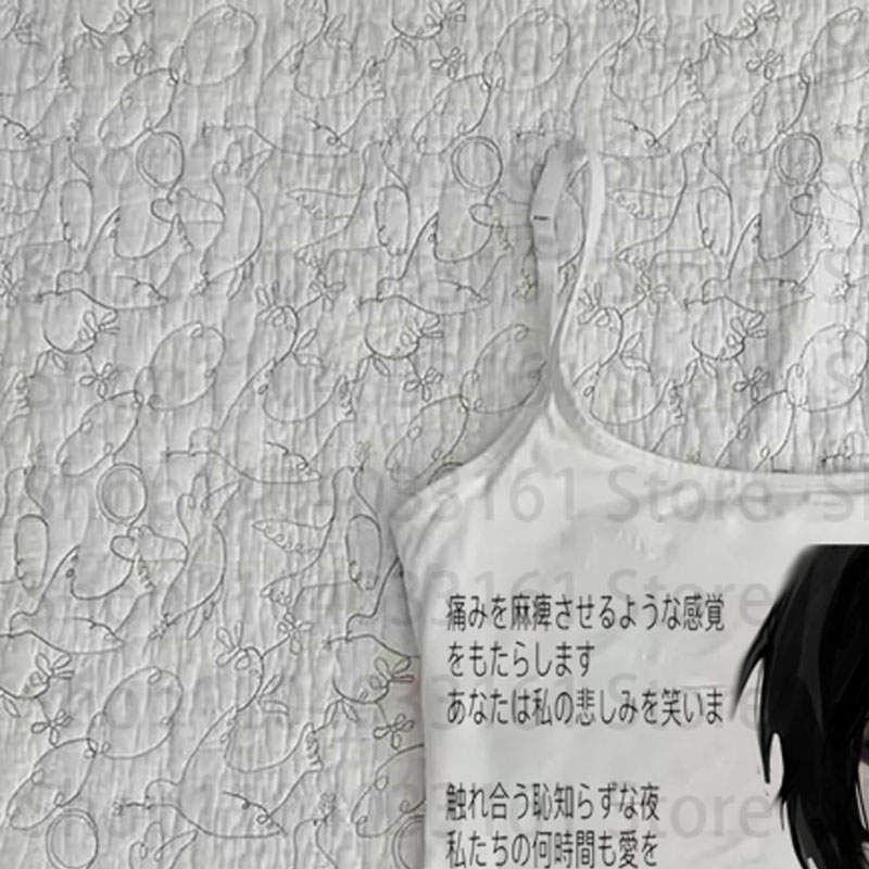 Y2K風のかわいいプリントベスト、ストリートウェア、ゴシック - Baby Y2K Clothing のレビューと価格