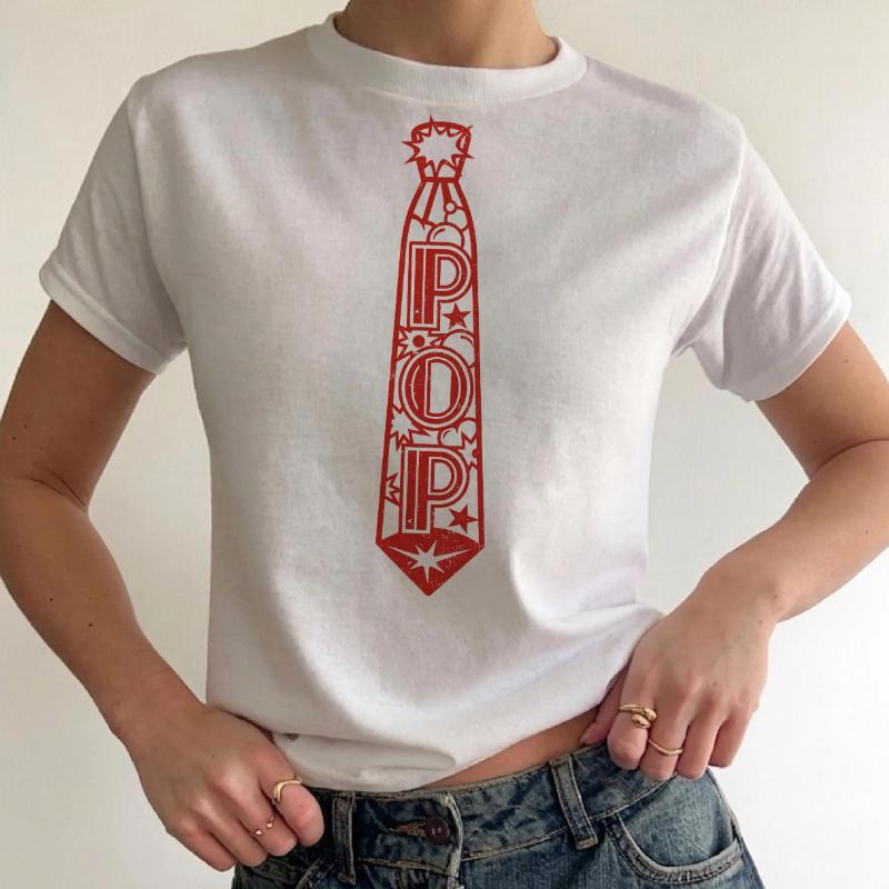 トレンドのベビーTシャツ（ネクタイ付き）、Y2K 90年代ス - Baby Y2K Clothing のレビューと価格