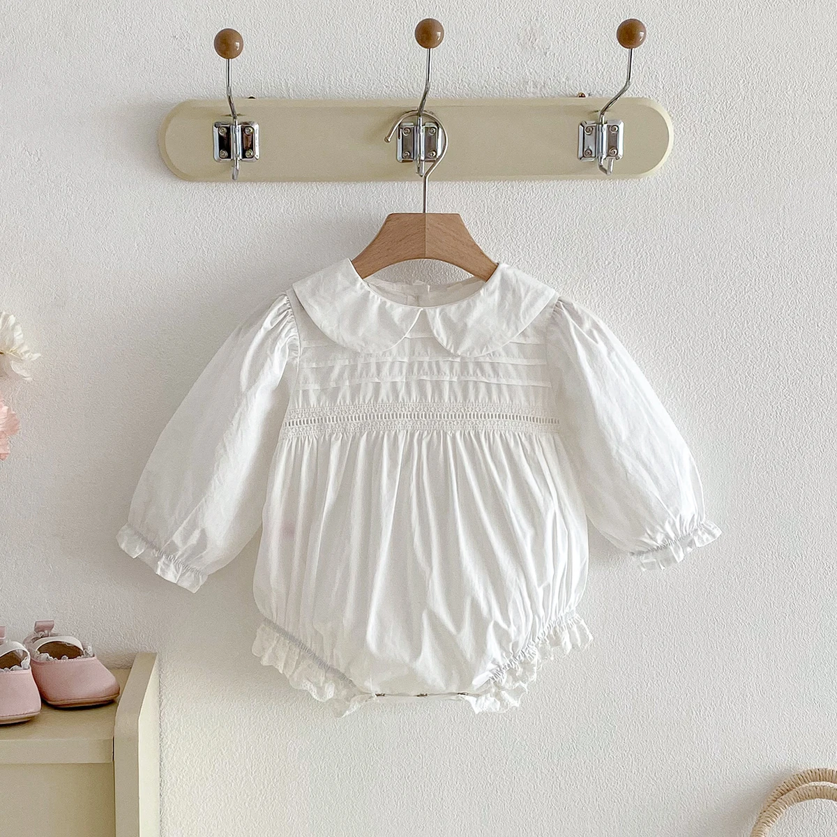春の女の赤ちゃんロンパース甘い新生児居心地の良い長袖ピーター - Baby Clothing Brands のレビューと価格