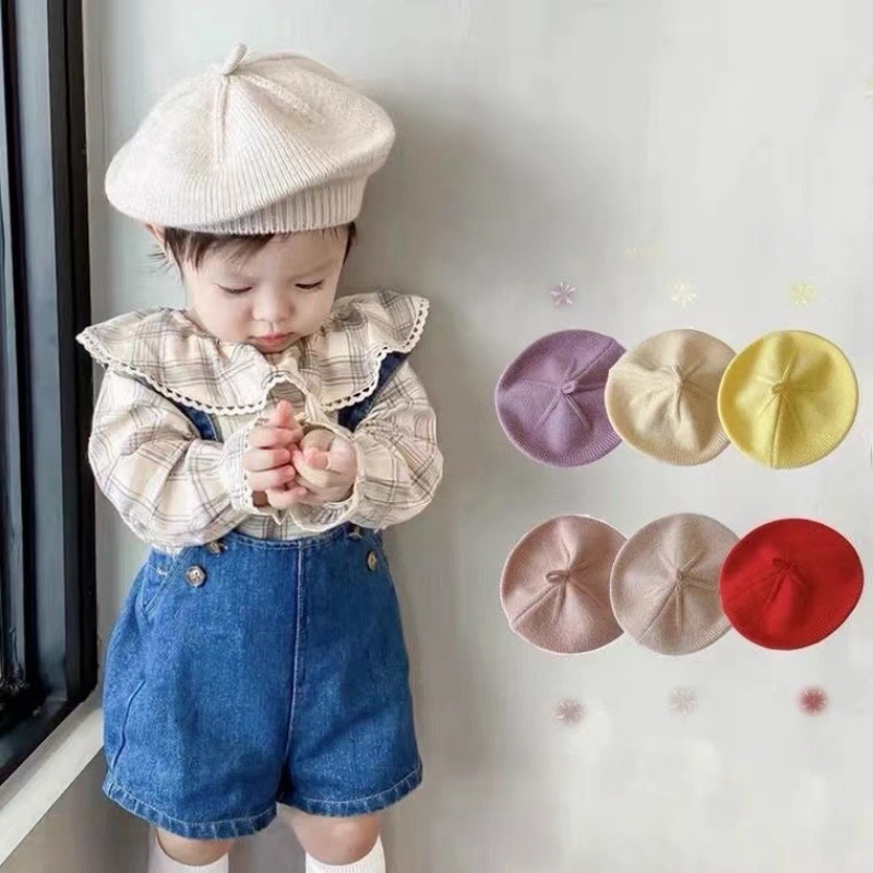 新入荷 ニットベビーベレー帽 幼児ファッション フレンチスタ - Baby Hat Beanie のレビューと価格