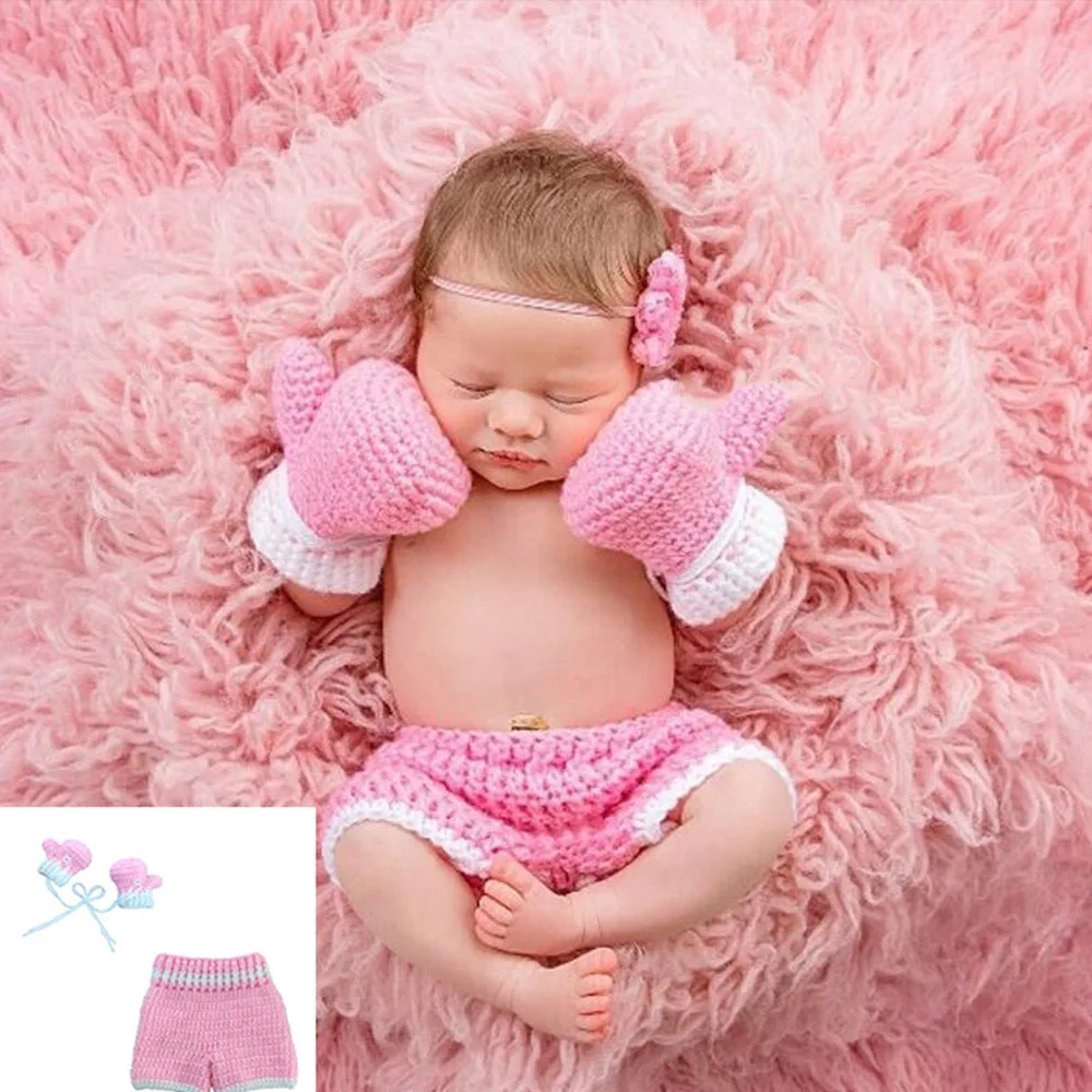 女の赤ちゃんのための新生児写真の衣装、ボクシングドレスアップ - Baby Clothing Crochet のレビューと価格