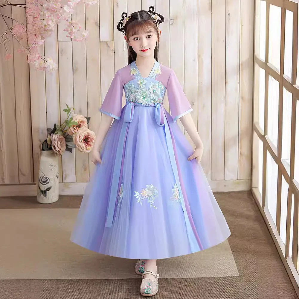 夏子供韓服ドレスプリンセスコスチュームキッズパーティー Ve - Baby Clothing For Summer のレビューと価格