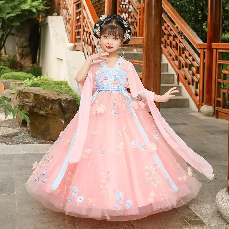 夏子供韓服ドレスプリンセスコスチュームキッズパーティー Ve - Baby Clothing For Summer のレビューと価格