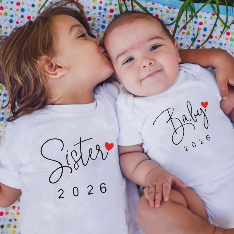 面白い赤ちゃんパパママ 2026 家族お揃い服シンプルな妊娠 - Baby Clothing For Summer のレビューと価格